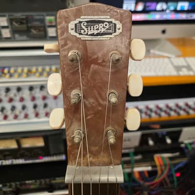 Supro Supreme Model 1400 Lap Steel Modified 1960s image 9