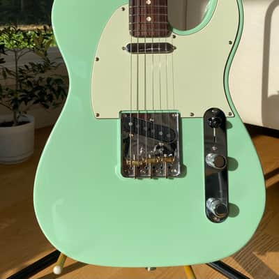 Fender Limited Edition American Professional Telecaster with Rosewood Neck 2017 - 2018 - Surf Green image 1