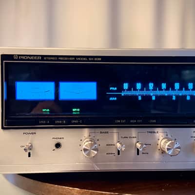 πΆβ¨ Pioneer SX-838 Vintage Stereo Receiver w/ Wood Case β Serviced, FM Aligned, LED Dial, Bias/DC Offset Set image 3