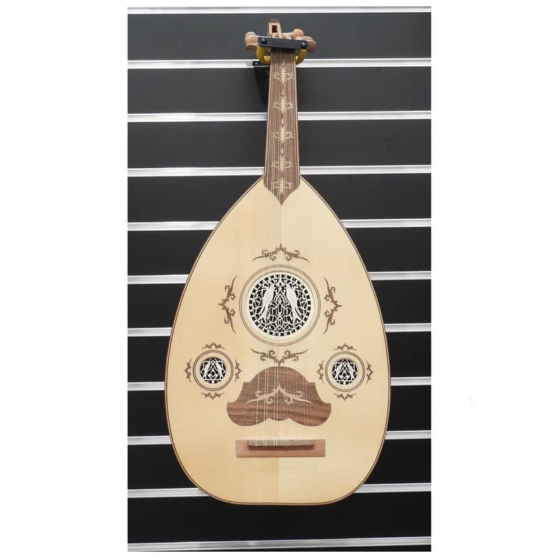 Oud Acoustic Mid-East 11 String + Gig Bag Hand Made image 1