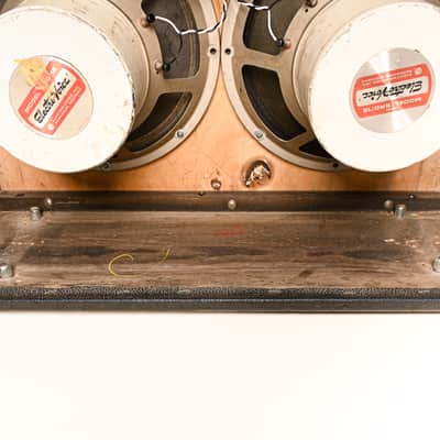 STEVIE RAY VAUGHAN's MAIN Recording and Live Amplifier - 1967 Fender Twin Reverb Electro Voice SRO image 6