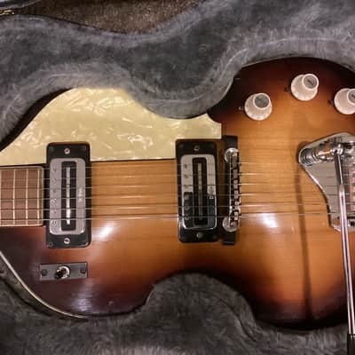 Hofner 459 Violin Guitar 1967 - Violin Sunburst image 5