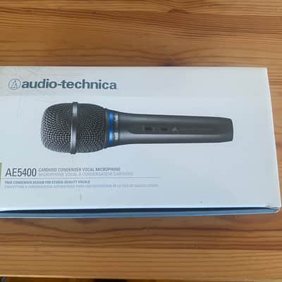 Audio-Technica AE5400 Large-Diaphragm Cardioid Condenser Vocal Microphone 2010s - Black image 1