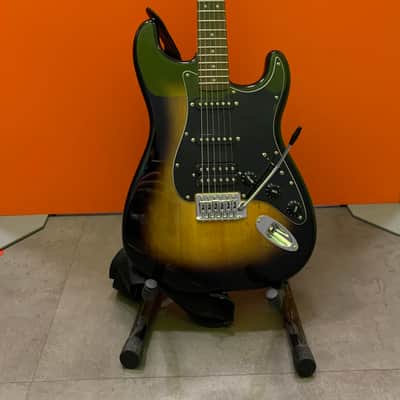 Squier Stratocaster Affinity HSS 2010s Brown sunburst image 1