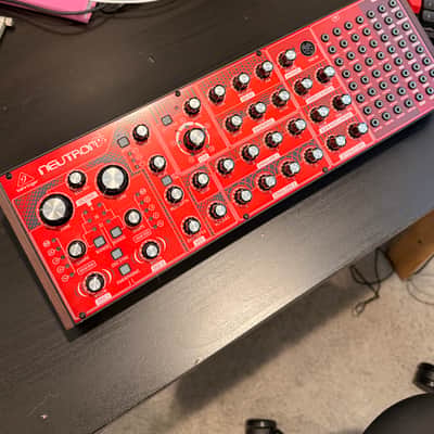 Behringer Neutron Paraphonic Analog and Semi-Modular Synthesizer 2018 - Present - Red