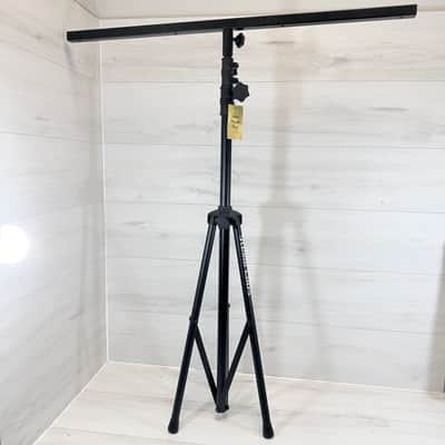 Stellar Labs Adjustable T-Bar Lighting Stand – DJ / Stage Lighting Stand image 1