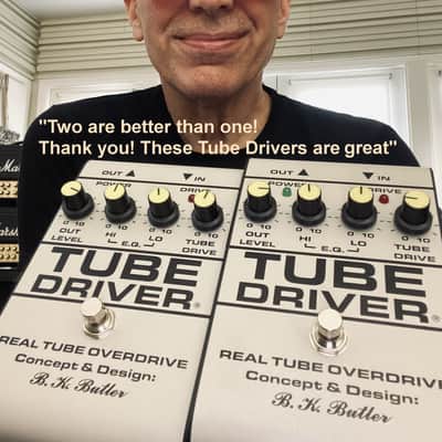 TUBE DRIVER- Original, Hand-Made personally by BK Butler.  Direct from me.  Not a reissue. The REAL deal. 👍 NOTE: This is exactly what I supply to pros like David Gilmour & Eric Johnson! 🎸 image 5