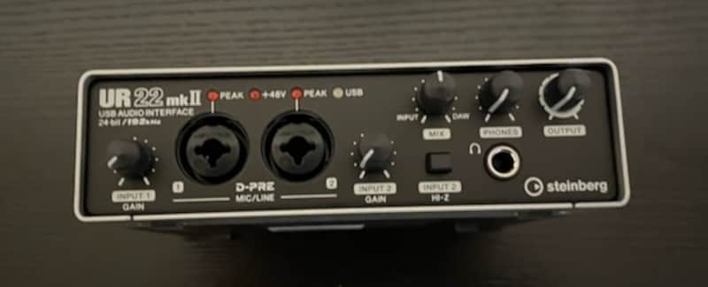 Steinberg UR22mkII 2x2 USB 2.0 Audio Interface - Like New image 1