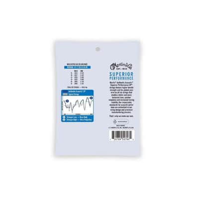 Martin 3-Pack Acoustic 80/20 Bronze Guitar Strings - Medium .013-.056 image 2