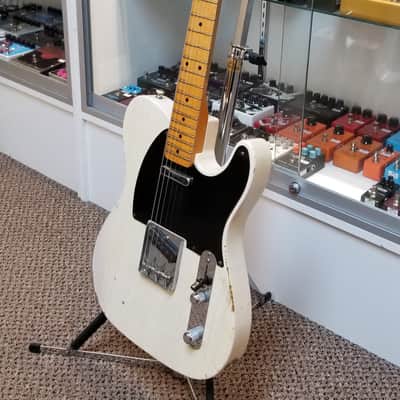 used 2018 Fender Custom Shop '54 Telecaster Relic in Aged White Blonde, Excellent Condition with OHSC! image 6