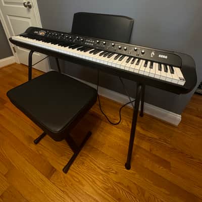 Korg SV1-88 Stage Vintage Digital Piano 2009 - Present - Black with White / Black Keys image 2