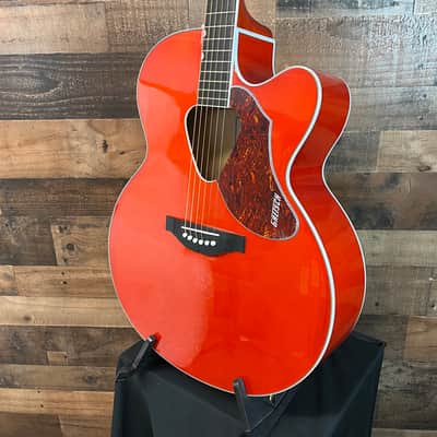 Gretsch G5022CE Rancher Jumbo Cutaway - Savannah Sunset 2025 - Savannah Sunset, Free Ship 901 image 4