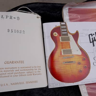 Gibson Custom Shop Standard Historic '59 Les Paul Standard Reissue 2013 - 2017 - Bourbon Burst VOS image 12