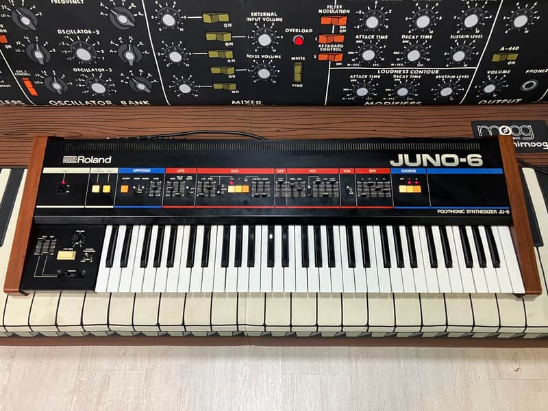 Roland Juno-6 with Tubbutec Juno-66 MIDI image 1