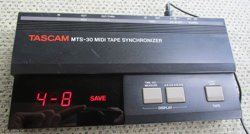 Tascam MTS-30 - FSK- Midi Tape Synchronizer with Original PSU
