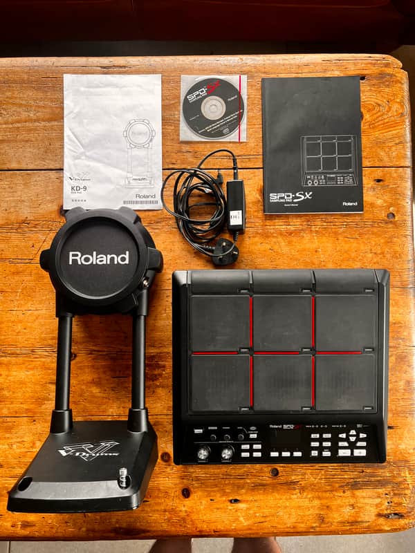 Roland SPD-SX 9-Zone Digital Percussion Sampling Pad 2011 - Present - Black image 1