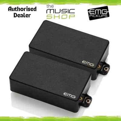 EMG ZW SET Zakk Wylde 81/85 Active Humbucker Guitar Pickup Set, Black - EMGZWBK image 1