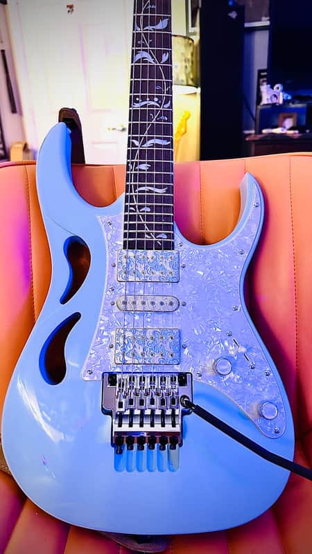 ‘23 Ibanez | Steve Vai Signature “Pia” | PIA3761C-BLP | Blue Powder | Japan 🇯🇵 | One Owner image 1