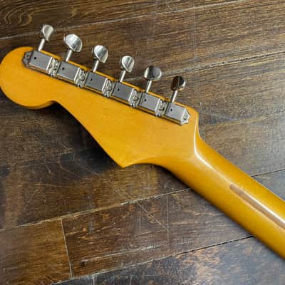 1989 Fender ST-54 Stratocaster 1954 Reissue Electric Guitar Sunburst MIJ 'F' Serial image 9