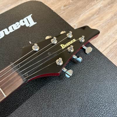 Ibanez FRM100-TR Paul Gilbert Signature Fireman 2016 - Transparent Red; SIGNED by Paul Gilbert image 8
