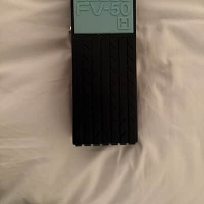 Boss FV-50H High-Impedance Stereo Volume Pedal 1987 - Present - Black/Blue image 1