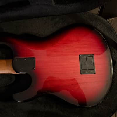 Ernie Ball Music Man StingRay Special 5 HH Raspberry Burst image 2