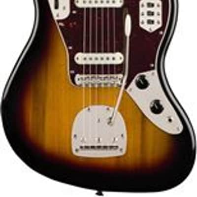 Squier Classic Vibe 70s Jaguar Indian Laurel Neck 3 Color Sunburst image 1
