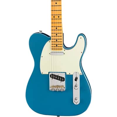 Fender American Professional Classic Telecaster Electric Guitar. Maple Fingerboard, Faded Lake Placid Blue image 2