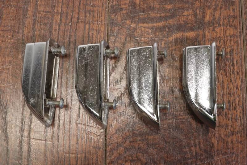 Unbranded Chrome Tom Drum Lugs 4pk #7 image 1