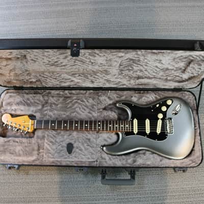 2024 Fender American Professional II Stratocaster Mercury Electric Guitar w/OHSC image 3