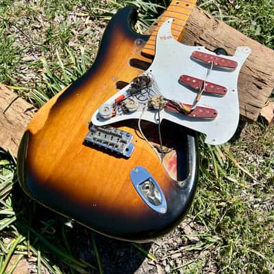 Vintage 1st Year 1982 Fender Fullerton 1957 Stratocaster Guitar Reissue image 22
