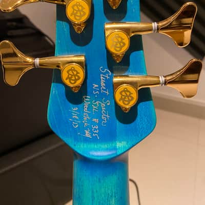 Spector NS 5XL - USA 2013 - BAHAMA BLUE MATTE image 17