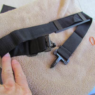 Gig Bag Shoulder Strap Plastic Clip Gig Bag Shoulder Strap Excellent Condition Shoulder Strap image 1