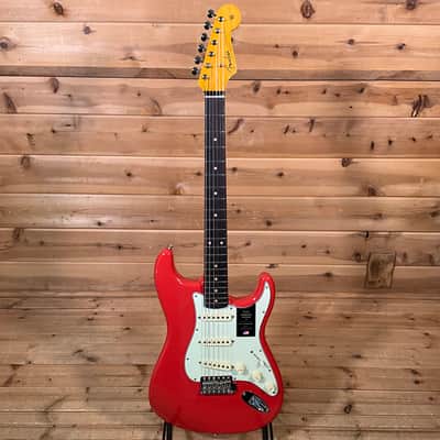 Fender American Vintage II 1961 Stratocaster Electric Guitar - Fiesta Red image 2