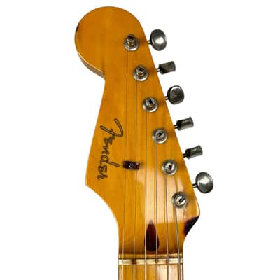 Fender Japan 57 Reissue Stratocaster ST-57L Lefthand 1993-1994 - Black image 11