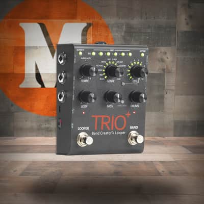 Digitech TRIOPLUS Trio+ Band Creator and Looper Pedal (TRIOPLUS-U) image 1