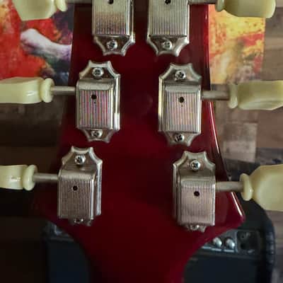 Paul Reed Smith PRS Pre-Lawsuit Single Cut 2000 Dark Cherry Burst 10 Top image 4