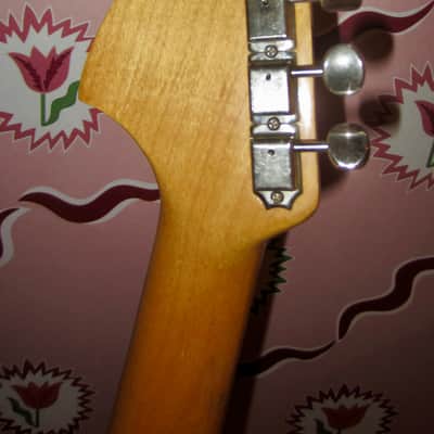 Vintage 1965 Fender Musicmaster II Original White Finish image 5