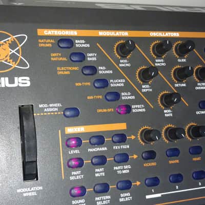 QuasiMidi Sirius 1999 grey/orange image 4