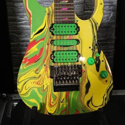 Ibanez UV77-MC Steve Vai Signature Universe 1990 - 1993 - Multi-Color image 19