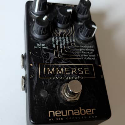 Neunaber Audio Immerse Reverberator 2010s - Black image 2