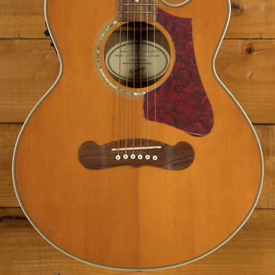 Epiphone J-200 EC Studio Parlor | Vintage Natural image 1