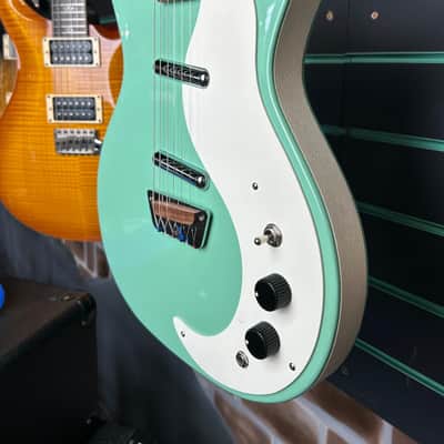 Danelectro Stock 59 Aqua Electric Guitar image 6