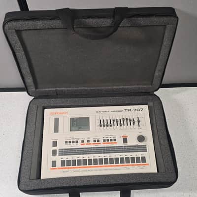 Roland TR-707 Rhythm Composer 1985 with Gigbag image 3