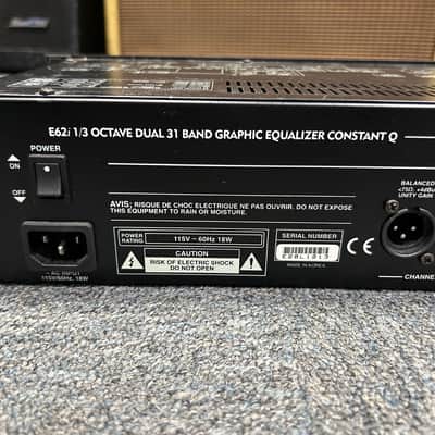 Samson Graphic EQ E62i Rack Unit Early 2000's image 11