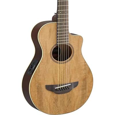 Yamaha APXT2EW Thinline 3/4 Size Acoustic-Electric Guitar - Natural image 1