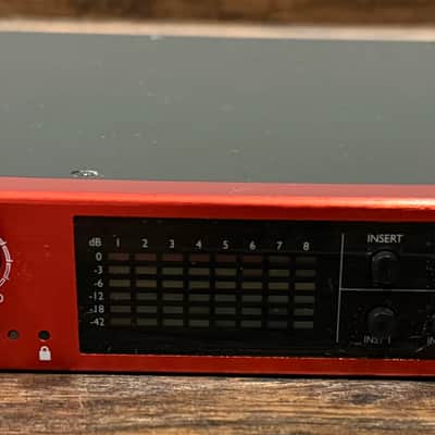Focusrite Clarett+ OctoPre 8-Channel Microphone Preamp with ADAT I/O 2022 - Present - Red image 3