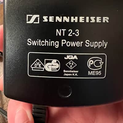 Sennheiser EW 300 G3 wireless headset microphone 2008- 2010 - Silver/ black image 7