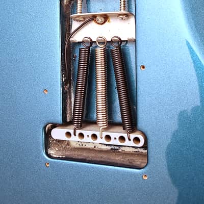 Fender American Standard Stratocaster with Matching Headstock 1995 - Surf Green - Painted Pickguard image 3