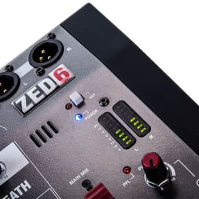 Allen And Heath Zed-6 Compact 6-Channel Analogue Mixer image 11